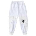 11 BYBB'S DARK Streetwear Cargo Pants Elastic Waist Multickets Joggers Pant Man Harajuku PuTactical Trousers WB063. 