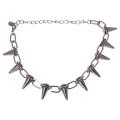 Metal Spikes Studs Rivets Punk Goth Necklace Choker Collar.