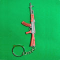 Metal AK47 Model Keyring Keychain AKM Key Ring Key Holder. 