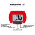 Touch Button Compact Running Exercise Pedometer Calorie Counting Mini Pedometer Sensitive Running Use.