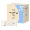 AVEENO Baby Daily Care Wipes - Cleanse Gently and Efficiently - Baby Wipes - Baby Essentials - 72 Wipes,. 