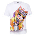 New Game Gacha Life 3D Print T-shirt Men Women Summer Cute Fashion Casual T Shirt Cartoon Anime Harajuku Streetwear Tee Tops. 