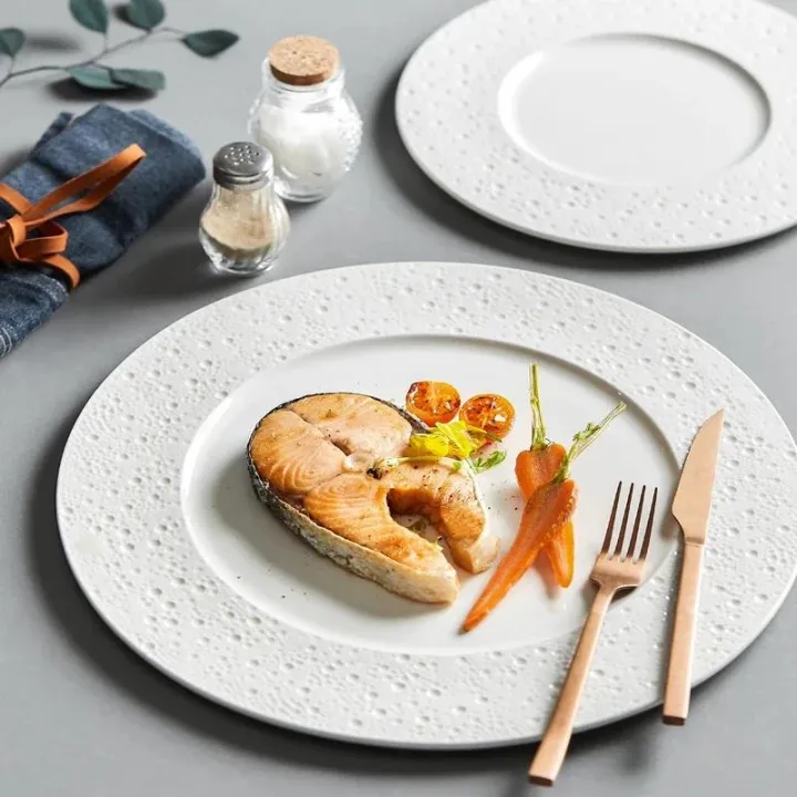 Pure%20White%20Ceramic%20Steak%20Plate%20Western%20Food%20Plate%20Household%20Pasta%20Flat%20Plate%20Commercial%20Restaurant%20Hotel%20Placing%20Tableware%20-%20Image%202