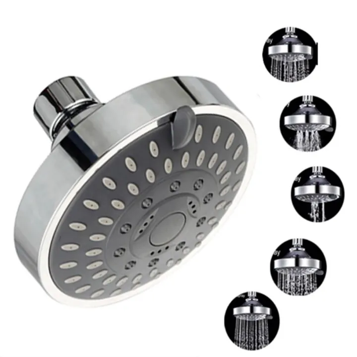 High%20Pressure%20Shower%20Head%204%20Inches%205%20Settings%20Adjustable%20Bathroom%20Shower%20Head%20Spray%20Showerhead%20Polished%20Chrome%20Bath%20Rain%20Shower%20Head%20Replacement%20-%20Image%207
