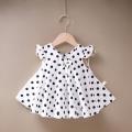 Baby girls umbrella cut long dress 0-7.