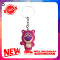 Cartoon Cute Buzz Lightyear Figures Woody Lotso Keychain Key Ring Pendant Gift. 