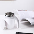 Portable Automatic Magnetic Stirring Coffee Mug Rechargeable 304 Stainless Steel Electric Mixing Cup Self Mixing Coffee Tumbler. 