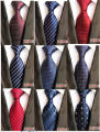 In Stock Tie Father's Day Gift Woven Tie 8 cm Yarn-Dyed Business Casual Tie Men's Wholesale.