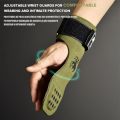 【Limited Quantity】 1Pair Cowhide Gym Fitness Gloves Straps Grips Anti-Skid Weight power belt Lifting Pads Protection For Deadlift Workout Exercise. 