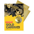 White Gold Business Card Print Paper - 10 pcs A4 Size 300gsm.