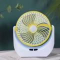 Super Lithium Rechargeable Mini Table Air Cooling Fan with LED Light JY-1880 Battery Enjoy Portable Cooling Lithium Rechargeable Mini Table Fan. 
