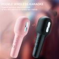 Wireless Karaoke Microphone Bluetooth USB Handheld Condenser Mic Portable Professional Speaker Mini Home KTV Player Singing New. 