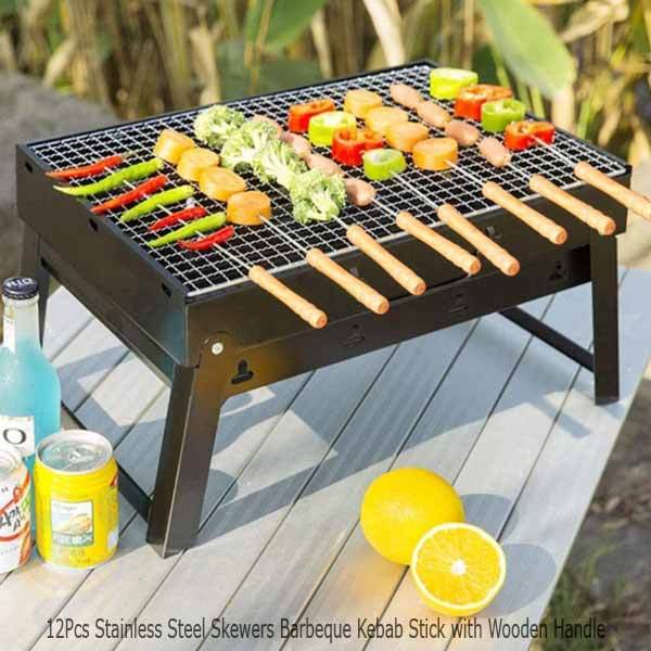 12Pcs%20Stainless%20Steel%20Barbecue%20Stick%20with%20Wooden%20Handle%20-%20Image%204