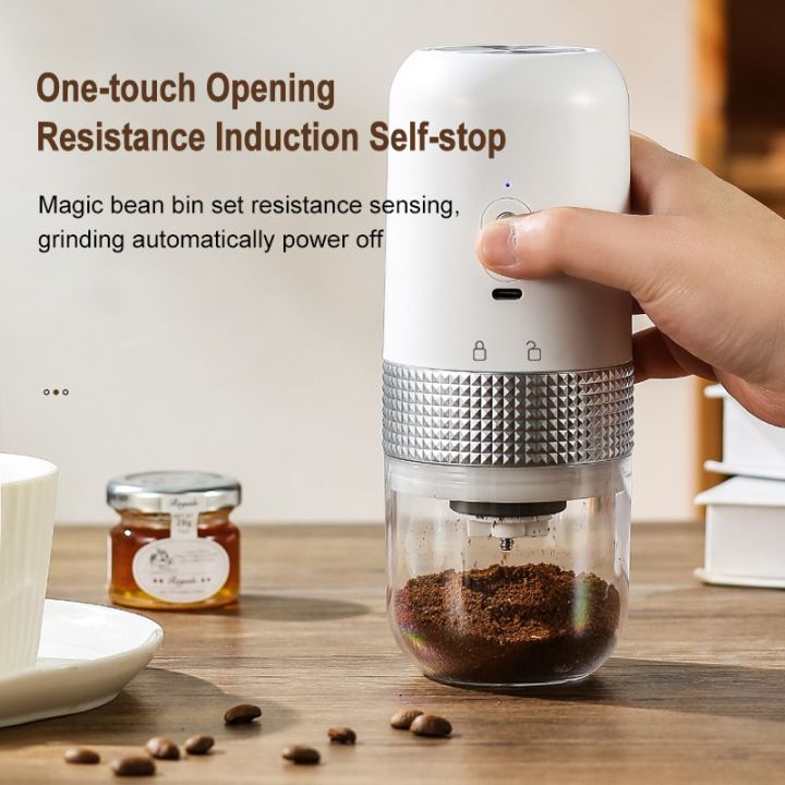 Electric%20Coffee%20Grinder%20USB%20Charge%20Grinding%20Core%20Home%20Portable%20Coffee%20Beans%20Pulverizer%20Grinder%20Kitchen%20Tool%20Coffee%20Accessories%20-%20Image%204