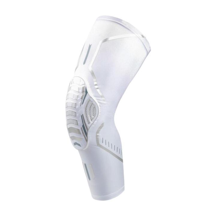 【Alizeker Mall】1PC Breathable Sweat Sports Knee Shockproof Long Sleeves Knee Brace Football Basketball Sports Knee Protector/
