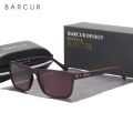 BARCUR Design TR90 Sunglasses Men Polarized Light Weight Sports Sun Glasses Women Eyewear Accessory Oculos UVAB Protection. 