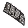 Bonnet Vent Mesh Grille Impact Resistant Hood Air Vent Grille Cover Left ABS Direct Fit for Cars. 