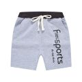 Boys Shorts 12M-7Y Children's Summer Five-point Pants Kids Alphabet Sweatpants.