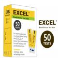 Excel Blood Glucose 50 Vial Test Strips.