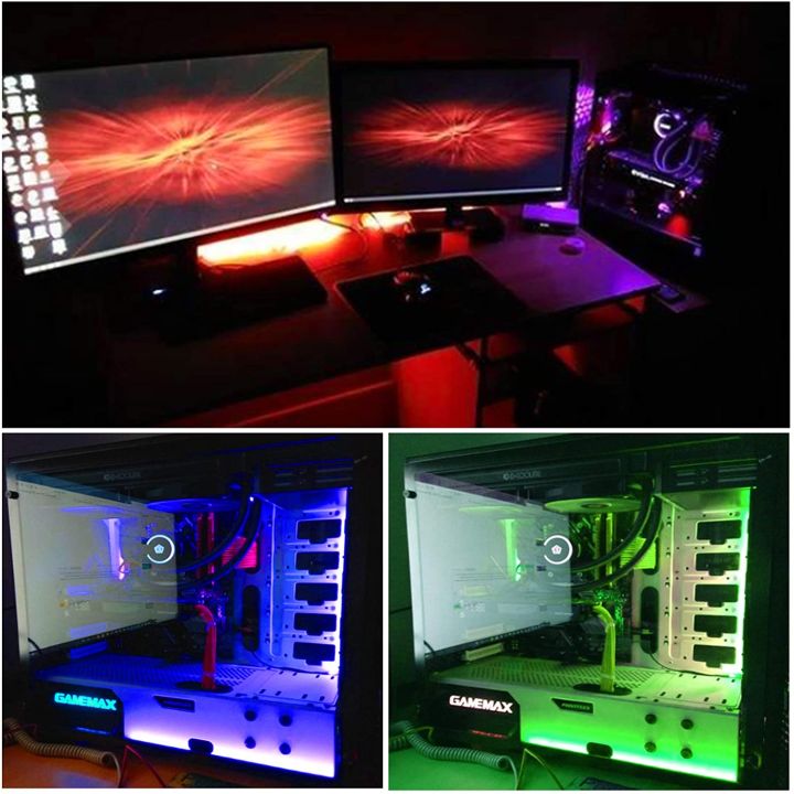 RGB%20SMD5050%20LED%20Strip%20Light%20for%20Modding%20PC%20CASE%20LED%20Light%20Strip%2012V%204%20PIN%20GRB%20Compatible%20with%20ASUS%20Aura%20Sync%20Gigabyte%20RGB%20Fusion%20MSI%20Mystic%20Light%20ASRock%20RGB%20-%20Image%205