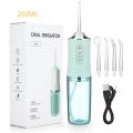 LISM Oral Irrigator USB Rechargeable Water Flosser Portable Dental Water Jet 310ML Water Tank Waterproof Teeth Cleaner.
