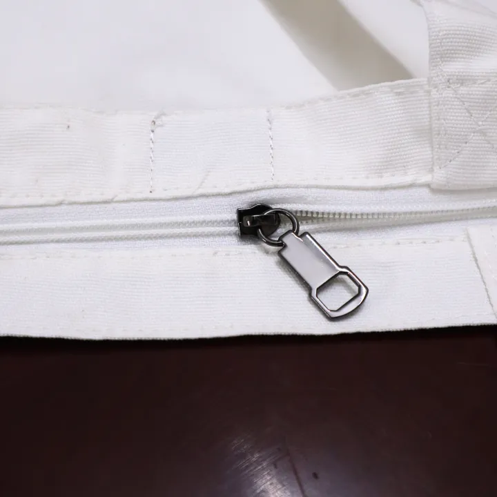 High%20Quality%20Canvas%20Fabric%20Top%20Handle%20Tote%20Bag%20with%20Zipper%20-%20Hand%20and%20Shoulder%20Bag%20-%20Image%203