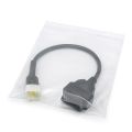 6 Pin to OBD 16 Pin Adaptor Cable Motorcycle Fault Detection Connector for DELPHI. 