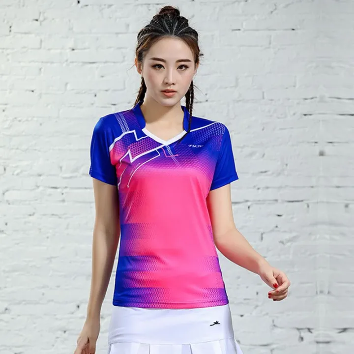 New%20Badminton%20Sportswear%20Suit%20Men's%20and%20Women's%20Summer%20Quick-Drying%20T-shirt%20Badminton%20Clothing%20Table%20Tennis%20Clothing%20Custom%20Lettering%20-%20Image%206