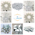 12 MM Square/Horse I/Round/Triangle/Romaws/Teardrop Shape Mirror Most Craft Almond-shaped Glass Arts and Crafts Used in Embroidery or Decoration.