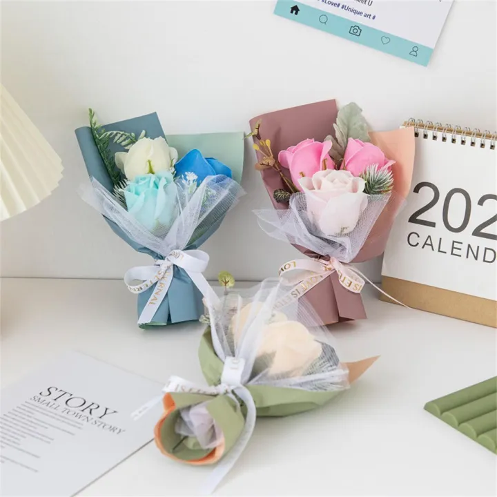 Rose%20Flowerbouquet%20Soap%20Flower%20Hand%20Gift%20Decoration%20Artificial%20Rose%20Valentine's%20Day%20Gift%20Rose%20Flower%C2%A0bouquet%20-%20Image%203