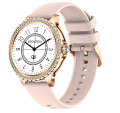 New i58 Fashion Women's Smart Watch Bluetooth Call AI Voice Assistant Life Waterproof Sports Meter. 