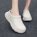 Foreign trade oil proof waterproof hotel kitchen chef labor protection work shoes EVA anti slip toe slippers surgical shoes wholesale.