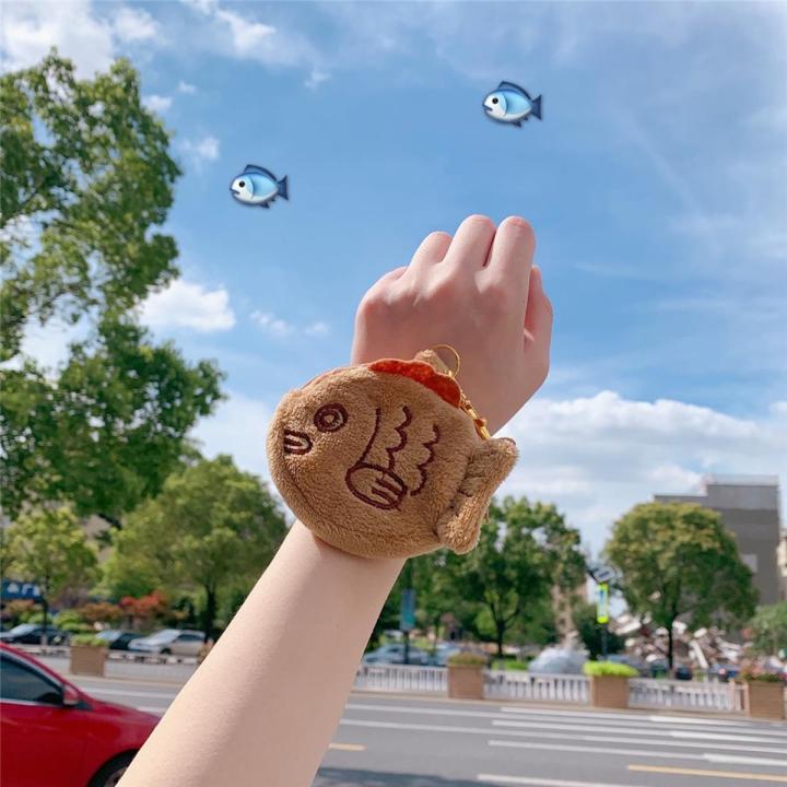 Girl%20headset%20bag%20purse%20wallet%20mini%20cable%20zipper%20doll%20fish%20snapper%20cute%20-%20Image%202