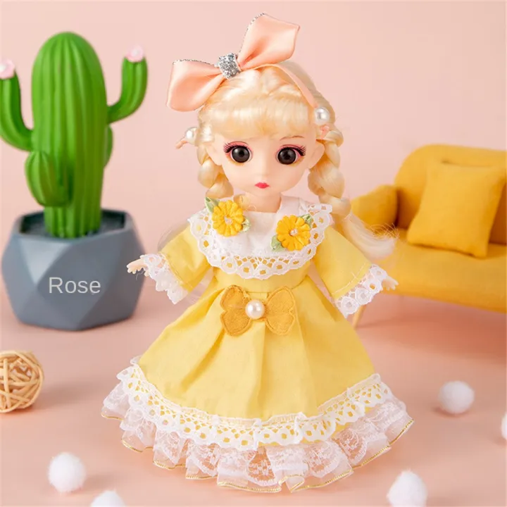 Happy%20day%2016cm%20Princess%20BJD%201/12%20Doll%20with%20Clothes%20and%20Shoes%20Movable%2013%20Joints%20Cute%20Sweet%20Face%20Girl%20Gift%20Child%20Toys%20-%20Image%204