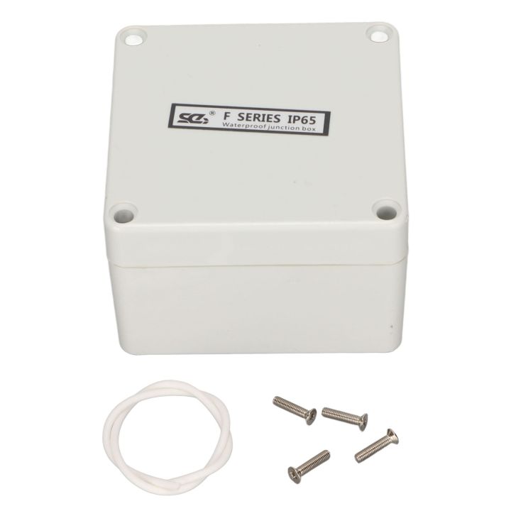 F25 Junction Box PVC IP65 Waterproof Electrical Project Enclosure for Control Boxes Cabinets Terminal Equipment Airport