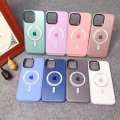 For iPhone 12 Pro Magsafe Magnetic Wireless Charging Case Clear Shockproof Solid Hard PC Protect Back Cover.