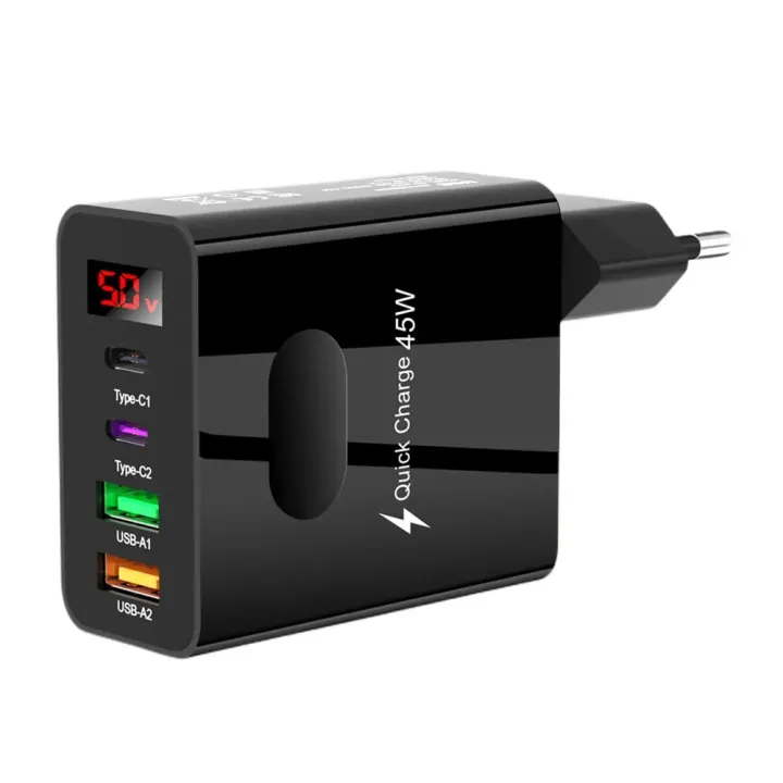 4%20Ports%20Quick%20Charger%20Head%202%20Type-C%2045W%20Multi%20Plug%20Wall%20Charger%202%20USB%20Phone%20Charging%20Adapter%20Digital%20Display%20for%20iPhone%20Huawei%20-%20Image%207