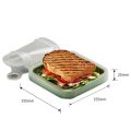 Reusable Silicone Toast Packing For Office Worker Kitchen Storage Fruit Storage Pouch Sandwich Box Lunch Box Lunch Bag Snack Bag. 