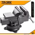 TOLSEN Bench Vice (5inch 150mm) Swivel Base with Anvil 10104. 