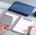 A4 Leather Padfolio Portfolio Folder Magnetic Clipboard Business Executive Folders Documents Holder Organizer Office.