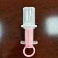 Silicone head Baby medicine feeder liquid silicone pacifier medicine feeder anti-choking syringe water feeder -1pcs.