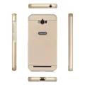 For Asus Zenfone 2 Laser ZE500KL PC Back Cover Metal Bumper Frame Case For Asus Zenfone 2 Laser ZE500KL(Color:Pink). 