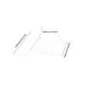 Baby Shaping Styling Pillow Anti-Rollover Side Sleeping Pillow Triangle Infant Baby Positioning Pillow For 0-6 months.
