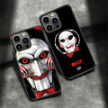 Saw Jigsaw Killer Hhorror Phone Case For Apple Iphone 15 13 12 11 14 Pro Max Mini Cover SE 2020 X XS XR 8 7 6 6S Plus 5 5S Shell. 