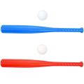 2Pcs Souviner Baseball Bat Sports Toys Children's Toys Baseball Bat Red & Blue. 