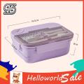 HelloWorld Lunch Bag Eco-friendly Good Sealing Bento Box.