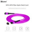 MPO Fiber Optic Patch Cord OM4 1M/3M/5M/10M 8/12 Core Fiber Optic Cable Female to Female MPO-MPO Multi Mode Optical Fiber Cable. 