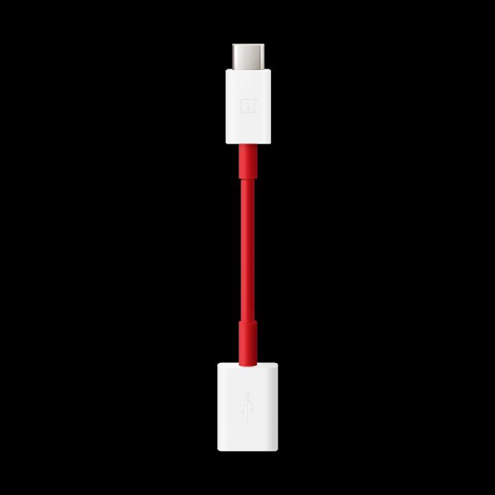 OnePlus Type C - OTG Cable Adapter For One plus - Red and White