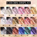 6pcs/set Waterproof Glitter Eyeliner Liquid Shiny Eyeshadow Brighten Eyeshadow Diamond Pearlescent Eyemakeup Longlasting Shimmer Glitter Eyeshadow. 