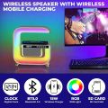 G30 Smart Light RGB Wireless Charging Speaker Sound Speaker Machine Fast Charging. 